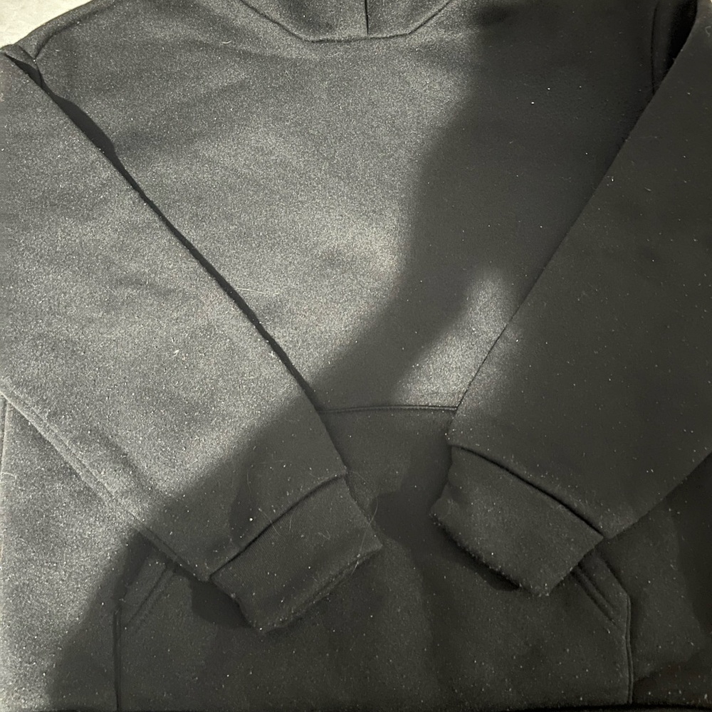 Black shein hoodie, Women